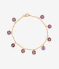 Amethyst Semi Precious Bracelet