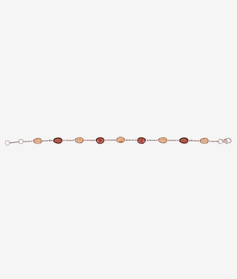 Garnet Citrine Bracelet