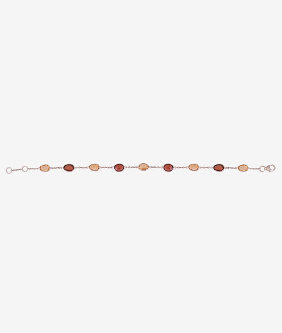 Garnet Citrine Bracelet