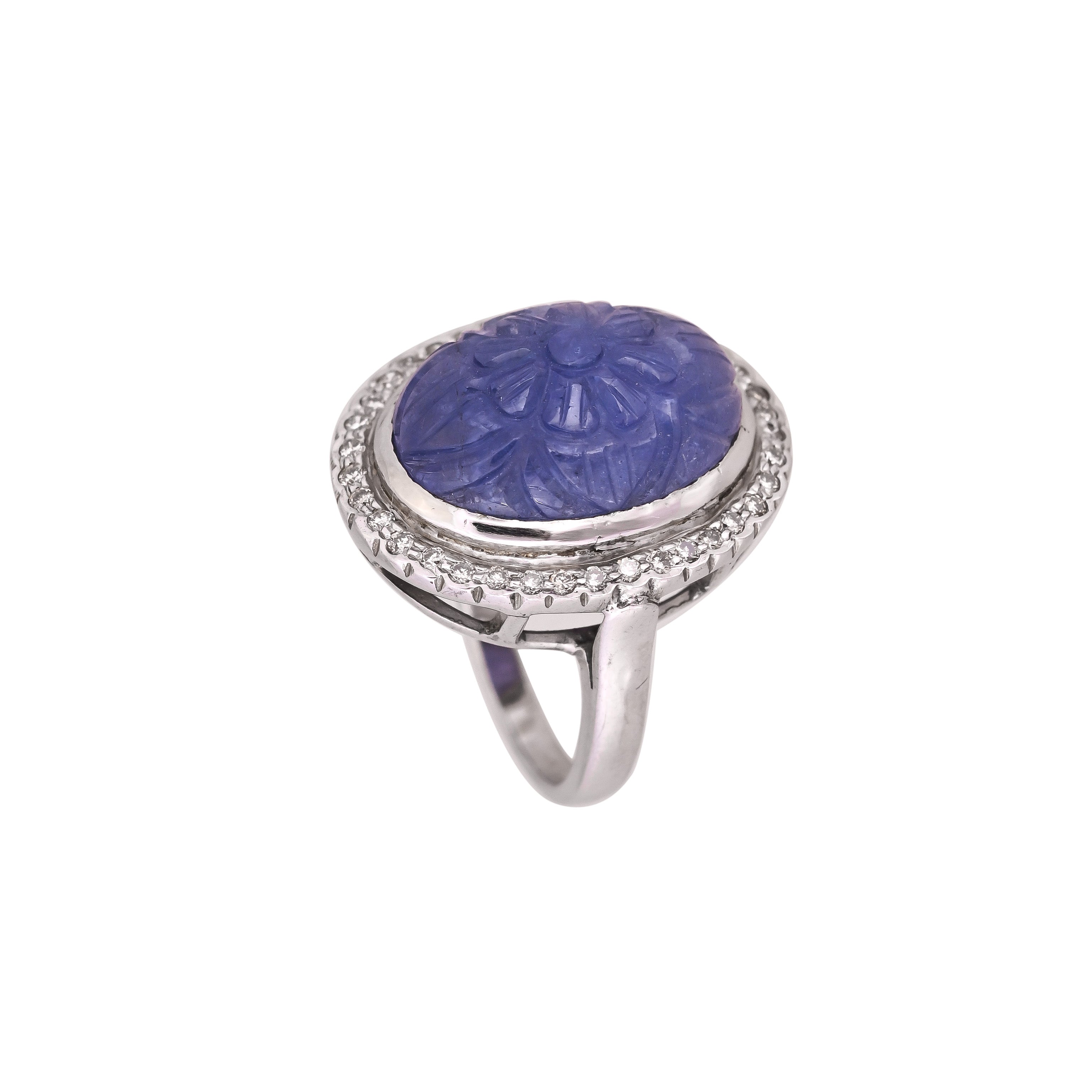 Timeless Tanzanite & Diamond Ring