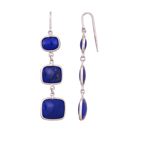 Midnight Calm Lapis Lazuli Earrings
