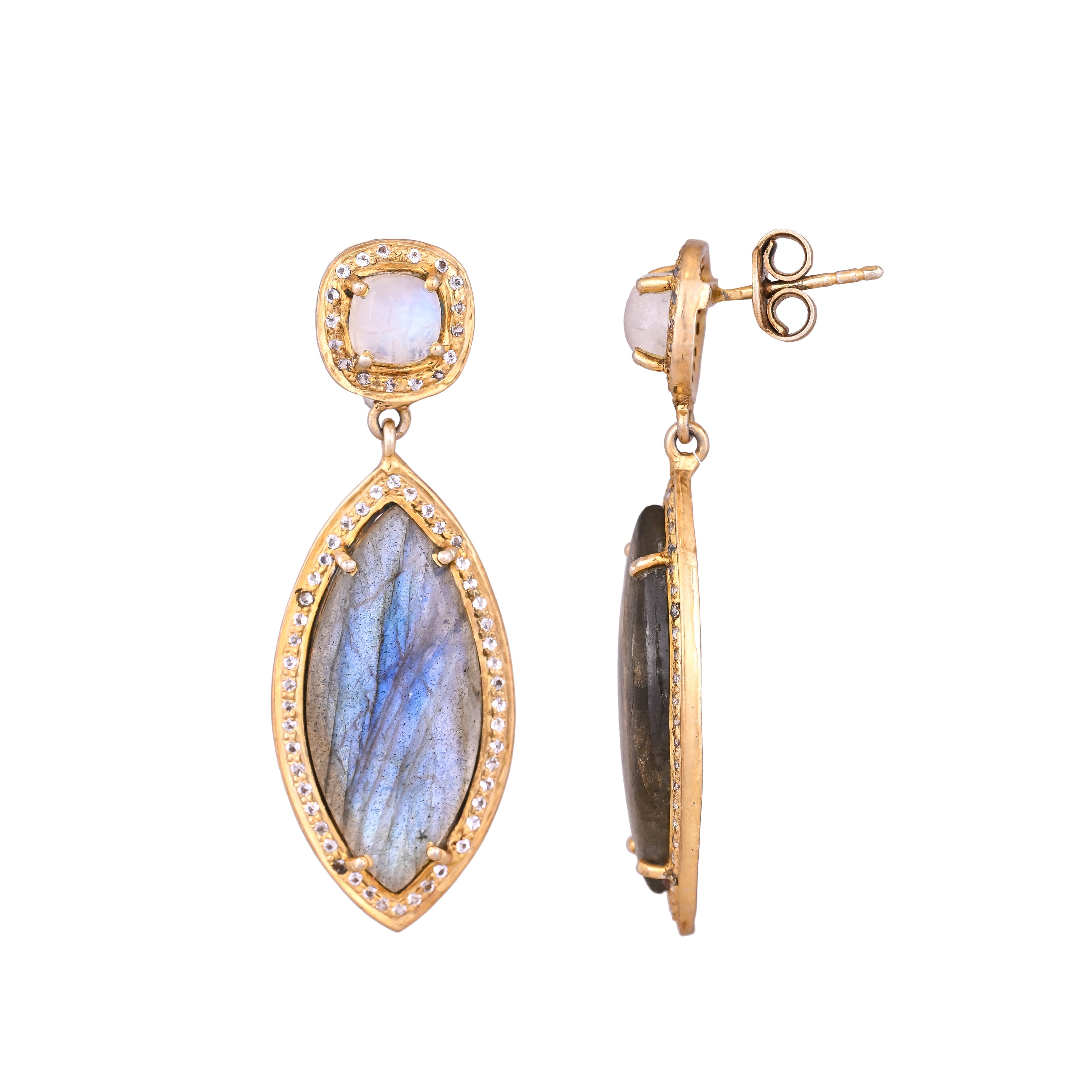 Aurora Mist Labradorite Tops