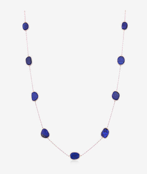 Midnight Calm Lapis Chain