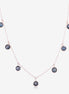 Brilliant Blue Topaz Chain