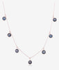 Brilliant Blue Topaz Chain