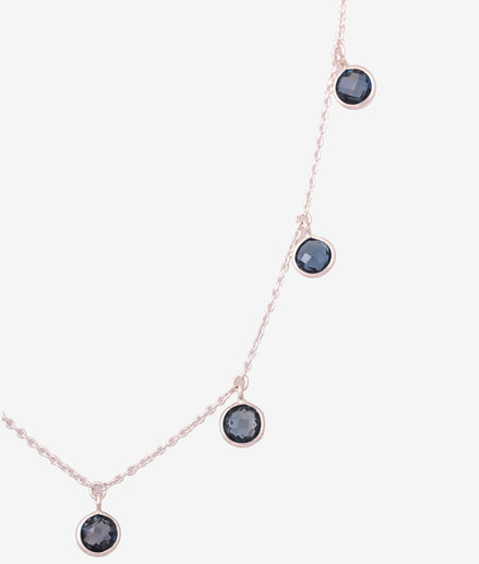 Brilliant Blue Topaz Chain