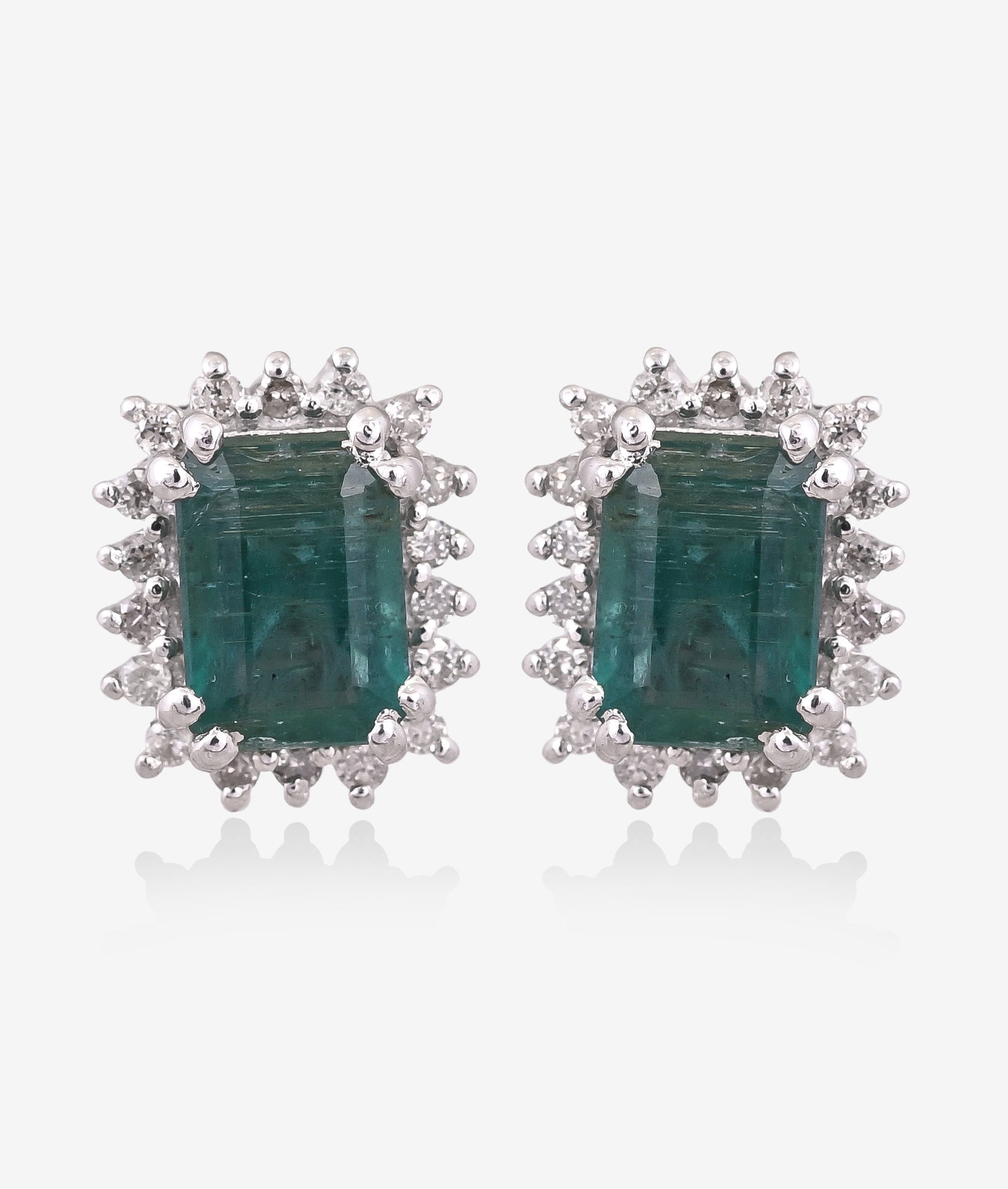 Emerald & Diamond Necklace Set of 3