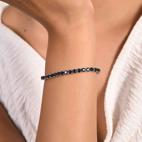 Royal Deep Blue Sapphire Bracelet
