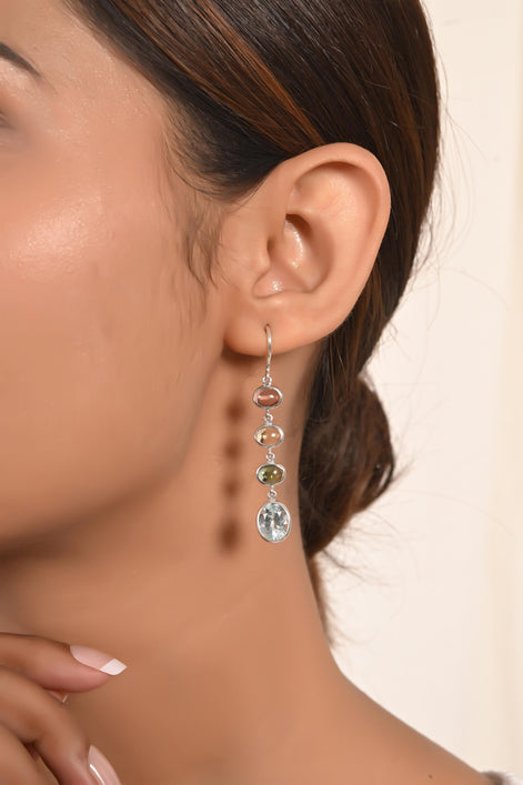 Prism Grace Tourmaline Earrings