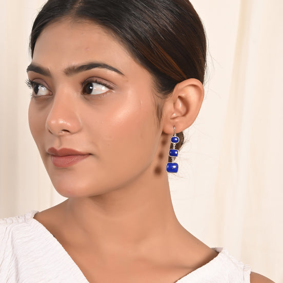 Midnight Calm Lapis Lazuli Earrings