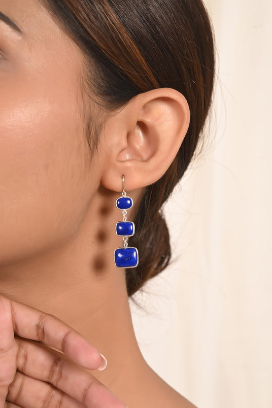 Midnight Calm Lapis Lazuli Earrings