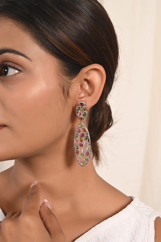 Colour Spark Tourmaline Earrings