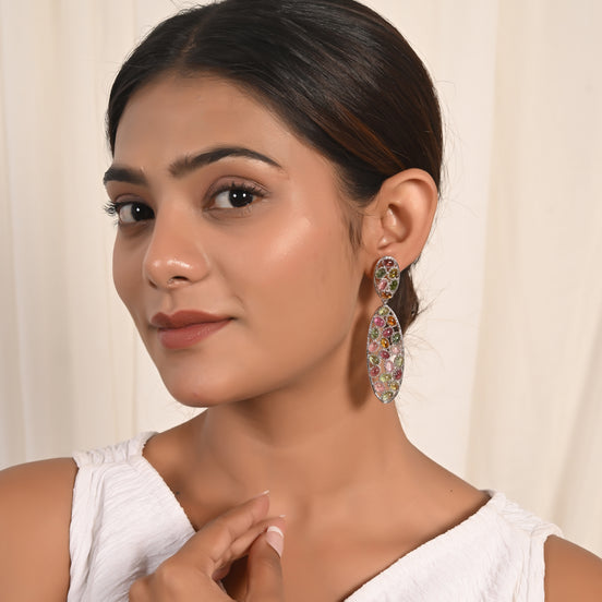 Colour Spark Tourmaline Earrings