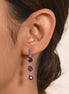 Lavender Glow Amethyst Earrings
