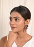 Passionate Red Garnet Teardrop Earrings