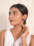 Royal Amethyst Floral Stud Earrings