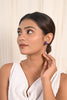 Royal Amethyst Floral Stud Earrings