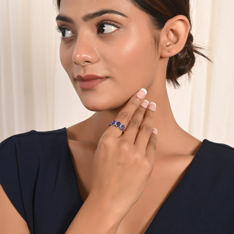 Pure Radiance Sapphire Ring