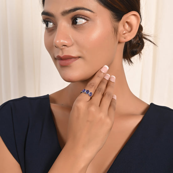 Pure Radiance Sapphire Ring