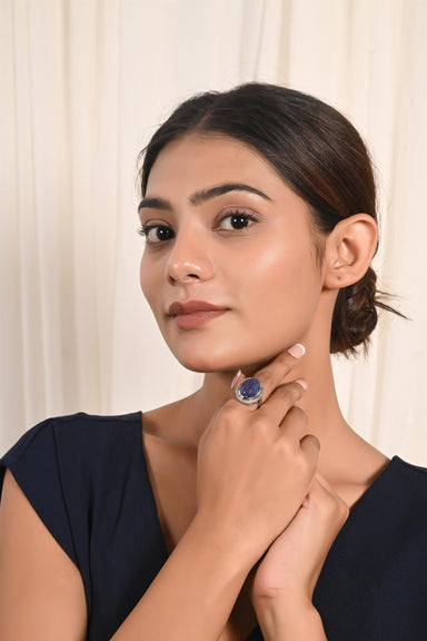 Timeless Tanzanite & Diamond Ring