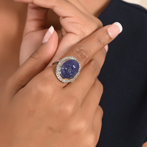 Timeless Tanzanite & Diamond Ring