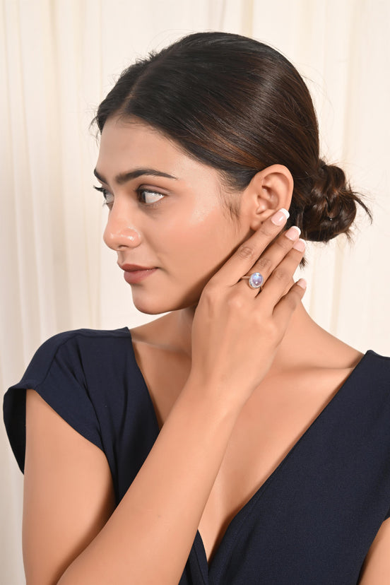 Prism Glow Multi-Stone Ring