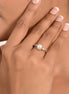 Pearl Radiance Diamond Ring