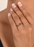 Pure Radiance Sapphire Ring