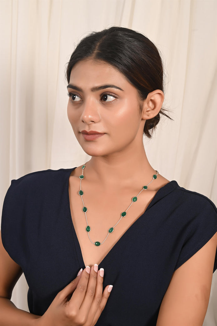 Lush Horizon Green Onyx Chain