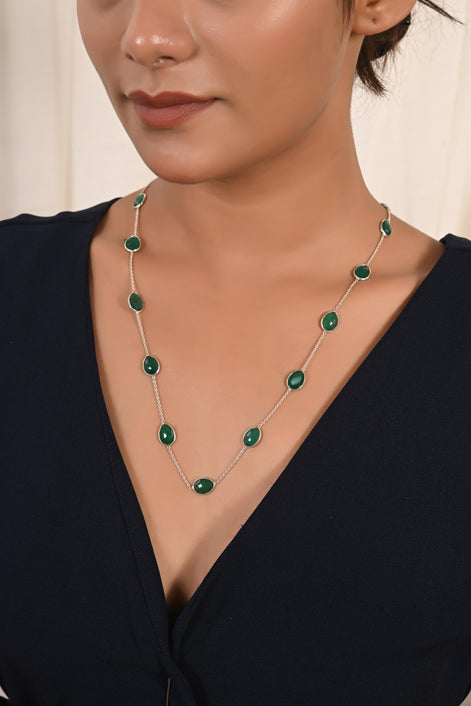 Lush Horizon Green Onyx Chain