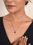 Royal Amethyst & Diamond Necklace Set 0f 3 Peice