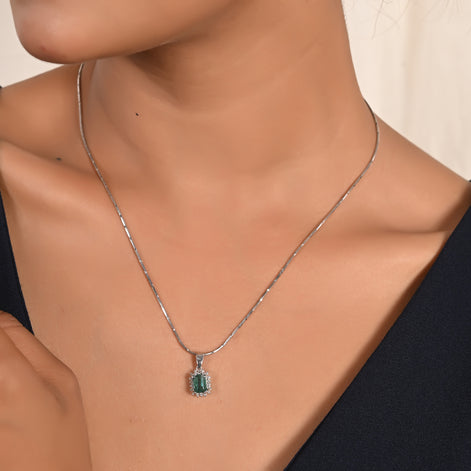 Emerald & Diamond Necklace Set of 3