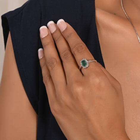 Emerald & Diamond Necklace Set of 3