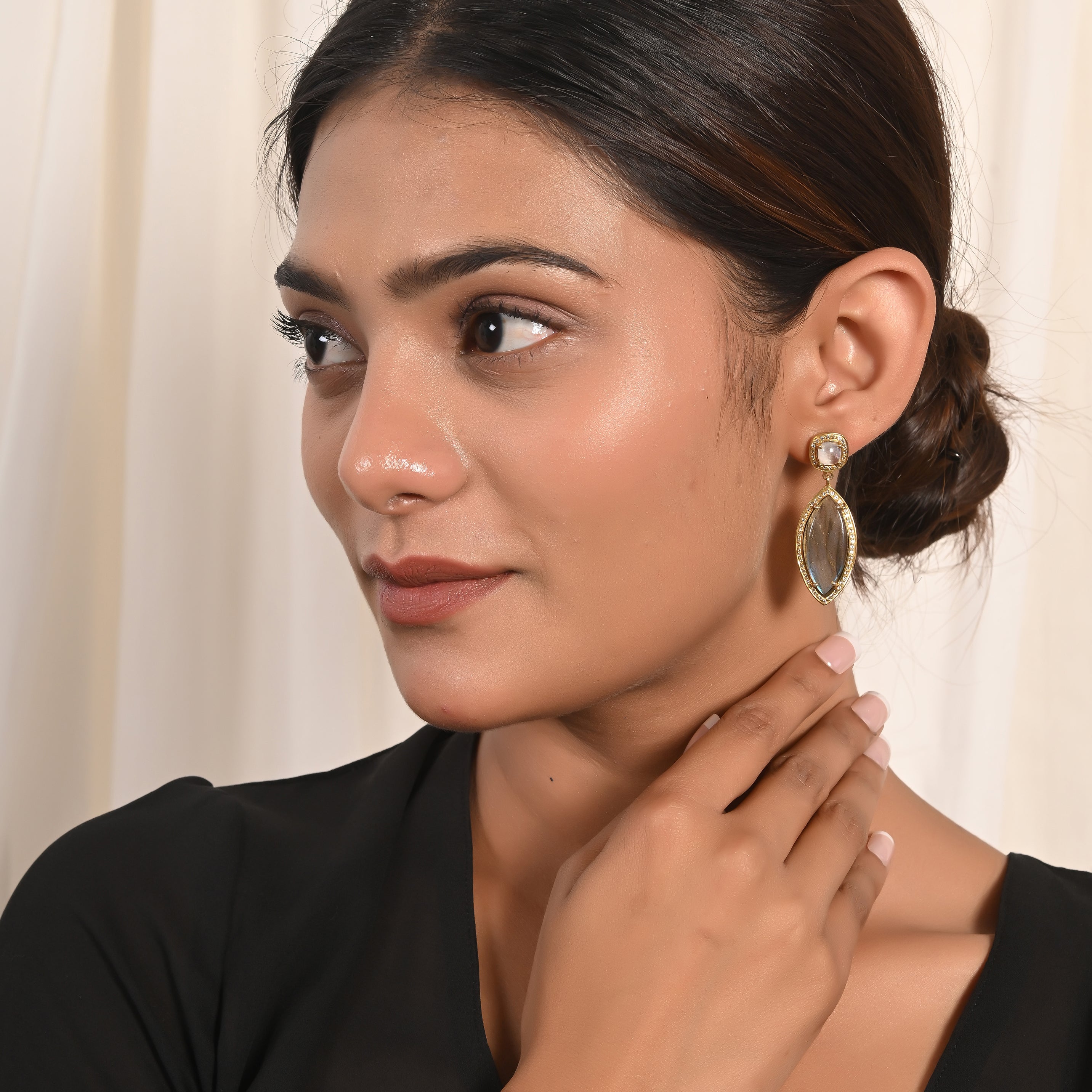 Aurora Mist Labradorite Tops