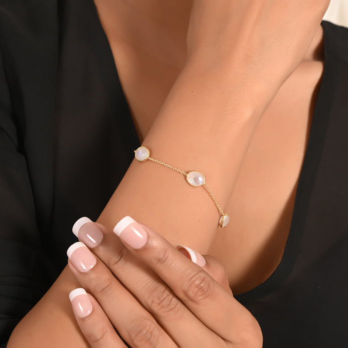 Rainbow MS Beads Bracelet