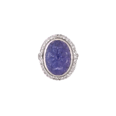 Timeless Tanzanite & Diamond Ring