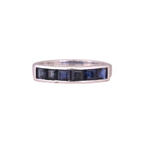 Deep Blue Grace Sapphire Ring