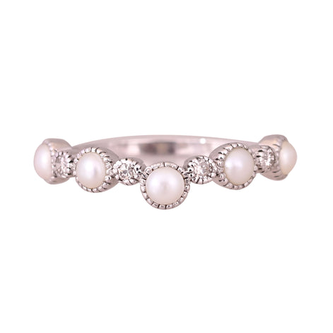 Classic Spark Pearl Ring